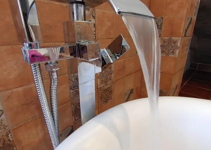 Casa Con Piscina Y Jacuzzi Appartement Comarca de Pontevedra